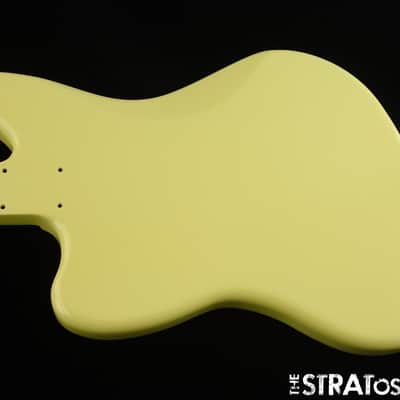 Fender Player II Jaguar Series BODY, Modern Guitar Parts Alder Hialeah Yellow image 2