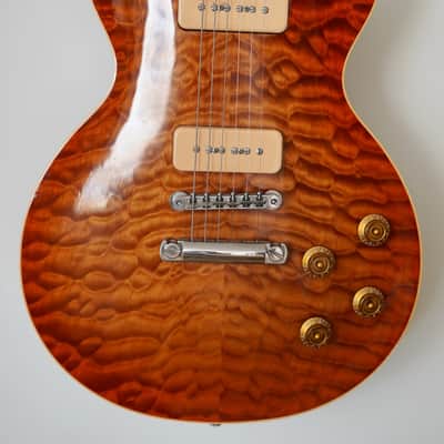 Gibson Les Paul Custom Shop Class 5 P90 pickups Rare & Beautiful 3D Quilt Top 2001 - Sienna Sunburst image 1