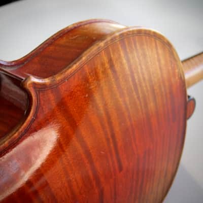 Lamy JTL French Violin 4/4 Antonio Stradivarius Model Circa-1930s-1940s-Reddish Varnish image 20