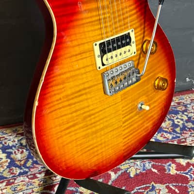 + New Video PRS 2004 Single Cut Cherry Burst 10 Top USA Made 20th Anniversary Guitar + Case image 7