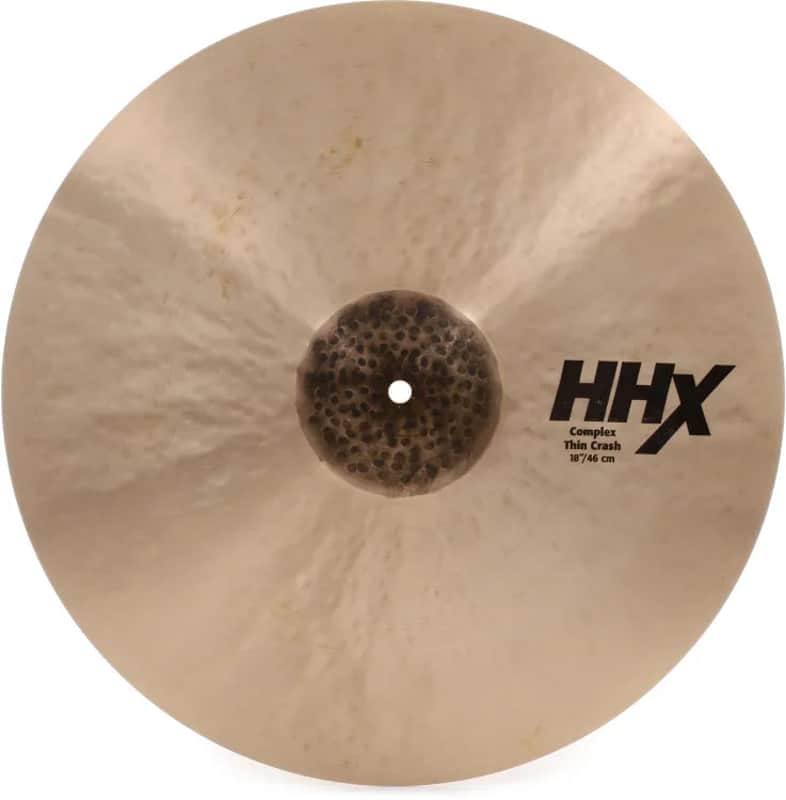 Sabian HHX Complex Thin 18" Crash 1424g w/ video demo of actual cymbal for sale image 1