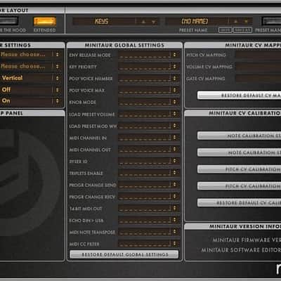 Moog Minitaur Editor/Librarian image 4