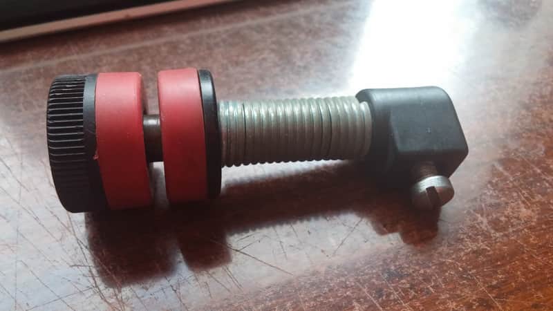 AQUARIAN Red CYMBAL SAVER Spring Stand Arm Topper Seat Holder Mount Part NEAR MINT image 1