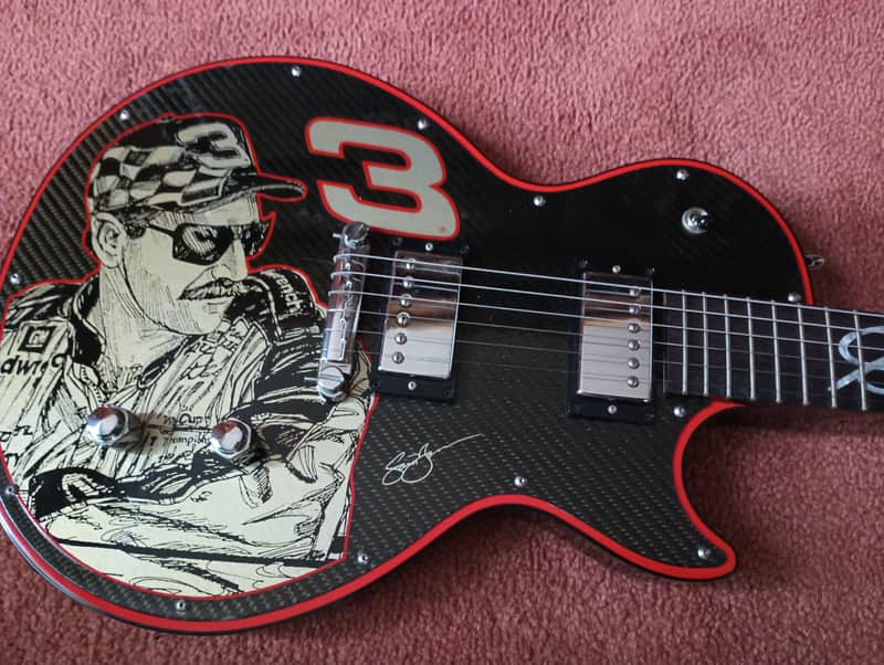 Gibson Les Paul Custom Shop Dale Earnhardt 2000 - Red image 1