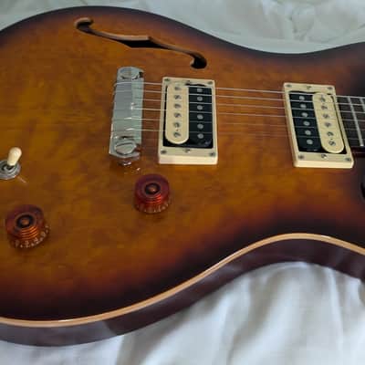 PRS SE Custom 22 Semi-Hollow Body Quilted Top w/PRS Gig Bag image 3