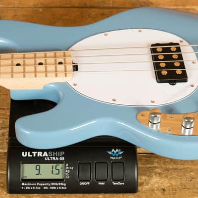 Sterling RAY4LH SUB Series StingRay Bass - Chopper Blue - Left-Handed image 9