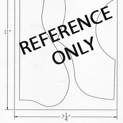 Fox Guitars Thick celluloid tortoise shell blank sheet for mandolin & guitar pickguards image 4