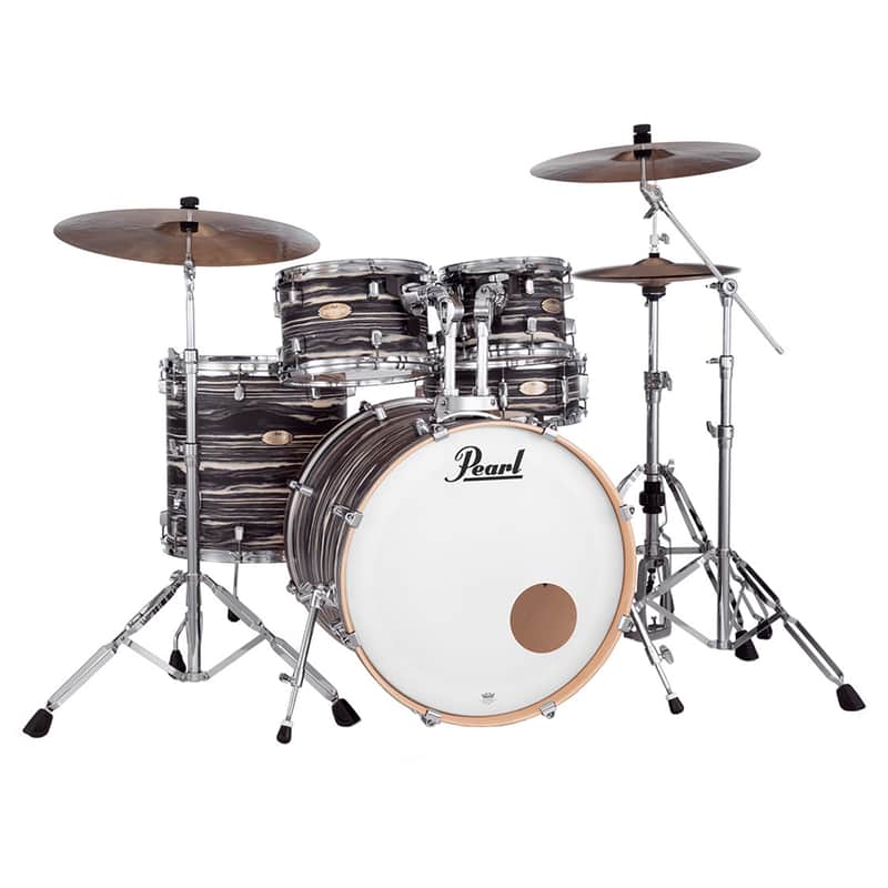 Pearl Decade Maple Artisan 5-Pc. Shell Pack w/22" Kick - Black Satin Marble image 1