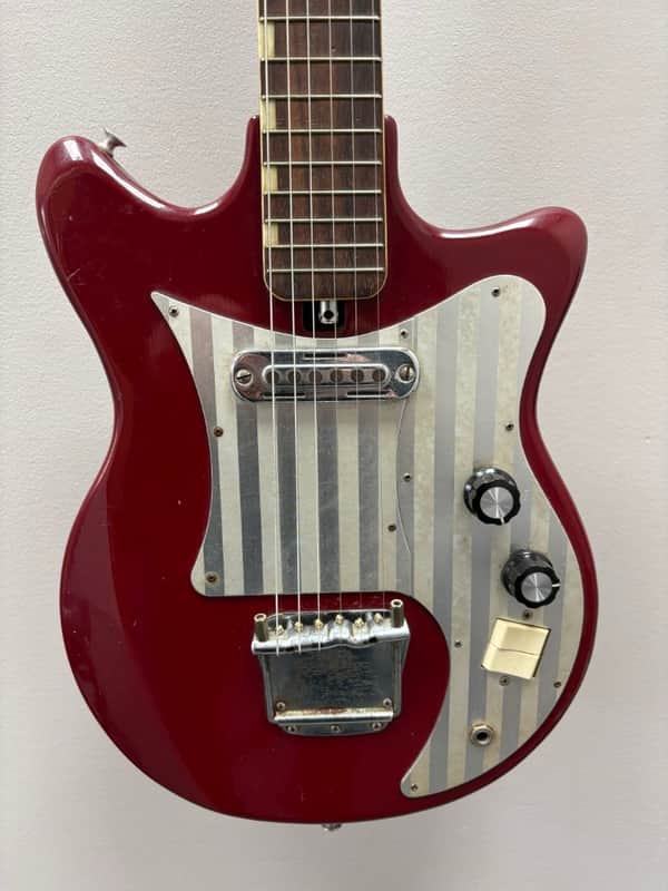 Teisco Del Rey E-120 1960s - Wine Red image 1