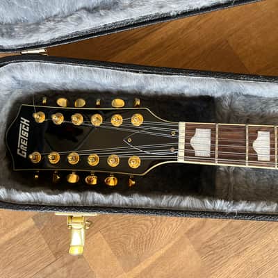 Gretsch G5422G-12 Electromatic Hollow Body 12-String in Walnut Stain with Gold Hardware PLUS Hard Case! image 3