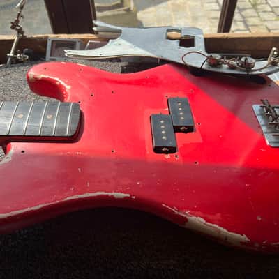 Fender Precision Bass 1962 Fiesta Red image 7