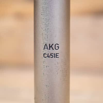 AKG C451E Condenser Microphone Preamp, Silver Module C451E U283368 image 6