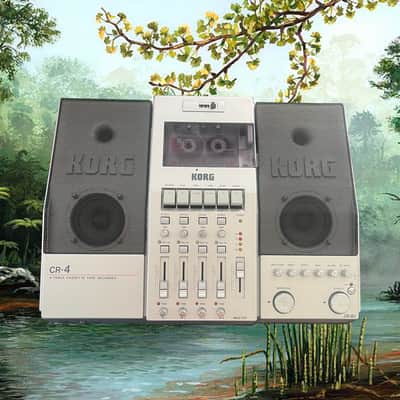 【専用】KORG CR-4 4トラックカセットレコーダー KORG CR-4 4 TRACK CASSETTE TAPE RECORDER DEMO - YouTube