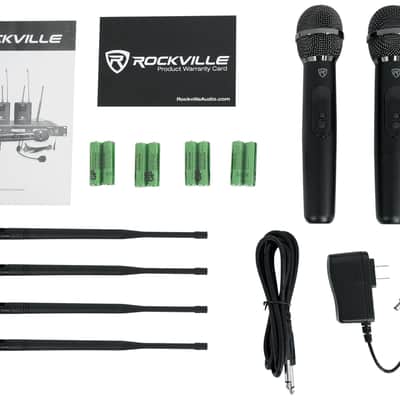 JBL EON ONE MK2 Rechargeable Line Array DJ PA Speaker+2 Handheld+2 Headset Mics image 12