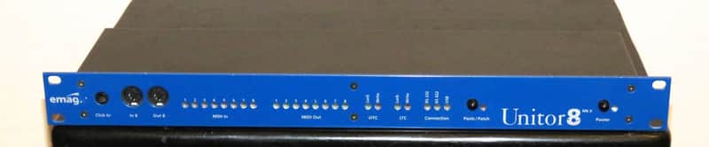 Emagic Unitor 8 MkII USB 8x8 Midi Interface image 1