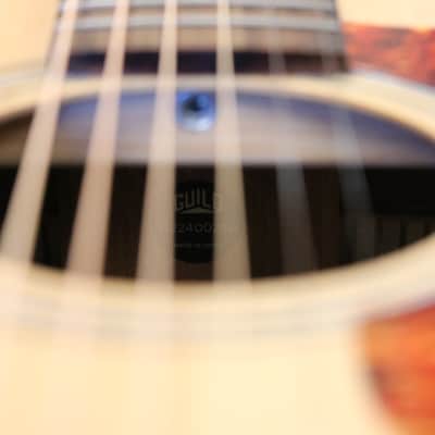 Guild OM-250E Limited Archback Acoustic/Electric Guitar image 10