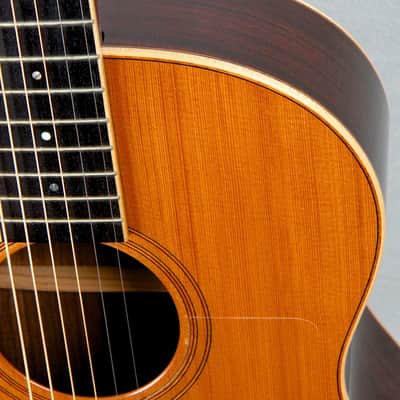 1995 Ted Thompson T1 Deluxe Indian Rosewood and Cedar Acoustic Guitar image 7