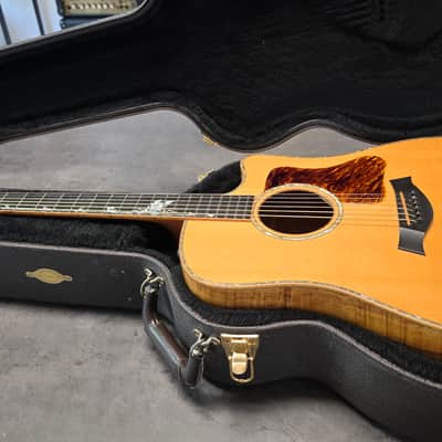 Taylor K-10-L7 Limited Edition Presentation Series Hawaiian Flame Koa American Custom Shop Masterbuilt USA Vine Inlay K10 Master Built CASE QUEEN TIME CAPSULE RARE! image 2