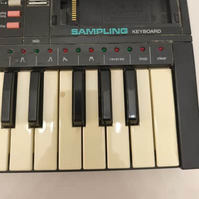Casio SK-8 32-Key Sampling Keyboard 1980s - Black image 2