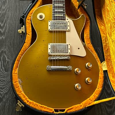 Gibson Les Paul 1968 Goldtop Heavy Aged Yamano M2M Made 2 Measure w/ Humbuckers Custom Shop image 12