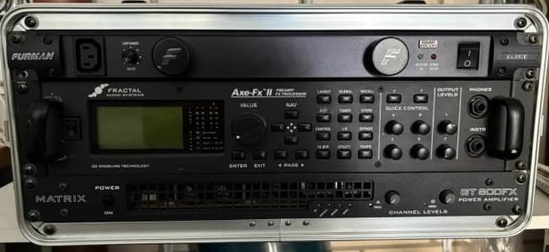 AxeFX II complete stage ready setup image 1