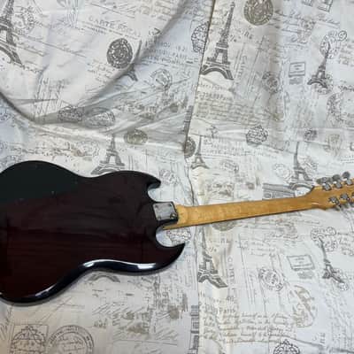 1990’s Samick SG-21 F Flame Maple Top Vintage Sunburst Finish RARE! image 9