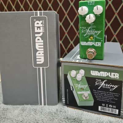 Reverb.com listing, price, conditions, and images for wampler-faux-spring-reverb