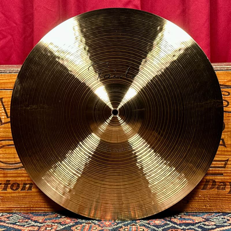 18" Paiste Signature Full Crash Cymbal 1452g *Video* image 1