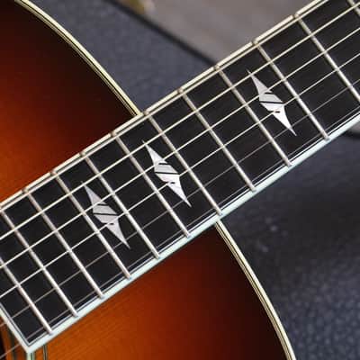 2005 Collings SJ SB Signed By Bill Collings Acoustic Guitar Sunburst + OHSC image 8