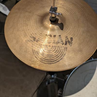 Pearl Export 5 Piece Drum Kit w/Cymbals & Hardware - Antique White (1990's) image 6