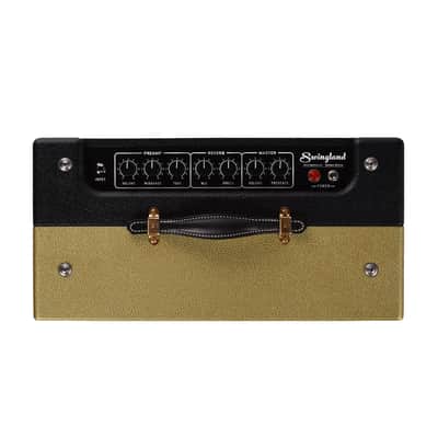 Bartel Swingland 3w 1x12 Tube Guitar Combo Amp Limited 2-Tone Black & Gold (CME Exclusive) image 4