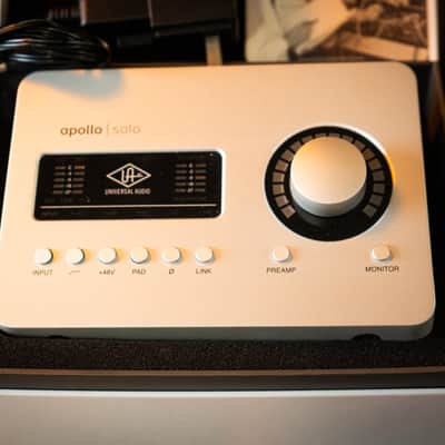 Universal Audio Apollo Solo Heritage Edition USB 3.0 Audio Interface 2020 - Present - Silver image 2