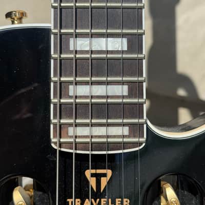 Used Traveler EG-1 Custom Electric Travel Guitar V2 Black image 3