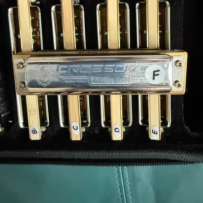 Case of 7 Hohner Crossover Harmonicas - Like new image 8