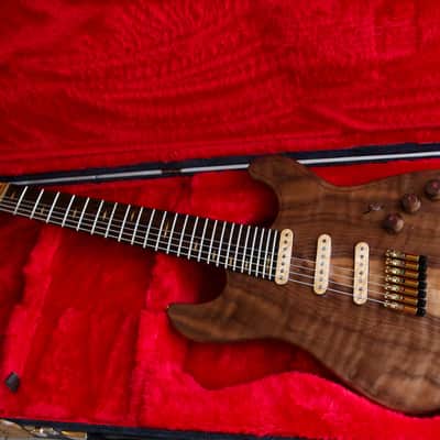 GB Liuteria Buotique Petra 7 string fanned fibonacci series edition image 18