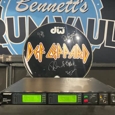 Shure Def Leppard's, UR4D Wireless Receiver 2010s (DL #5003) - Black Bild 1