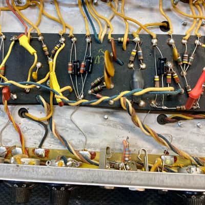Fender Dual Showman 2-Channel 85-Watt Guitar Amp Head 1963 - 1967 - Black Panel image 18