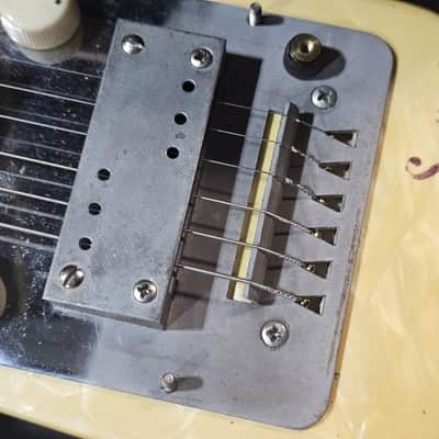 Vintage 1956 Valco Supro Comet 6 String Lap Steel Guitar VGC+ image 13