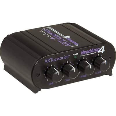 ART HeadAMP4 Eight Output Stereo Headphone Amplifier image 1
