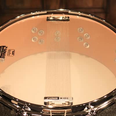 Sonor Vintage Series 5x14 Silver Glitter Snare Drum - New! image 9