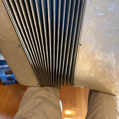 Francini Piano Accordion 1950s - Pearl finish image 8