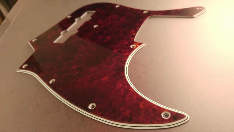 Fender Jazz Bass 62 Spitfire Tortoise Shell Pickguard image 1