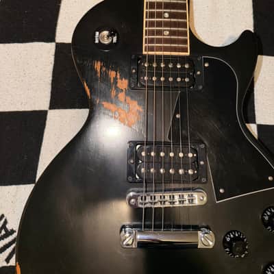 Gibson Les Paul Junior Special with Humbuckers 2012 - Satin Ebony image 7