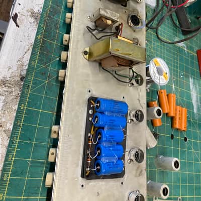 Fender Tremolux 6G9-A 1963 30-Watt Head only Blonde image 5