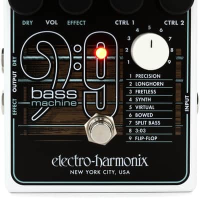 Electro-Harmonix Bass9 Bass Machine Pedal (Bass9d1) image 1