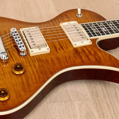 2002 Fernandes American Custom Ravelle Custom, Hand-Made w/ AAAAA Flame Maple Top, Case & Tags image 6