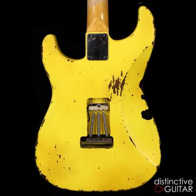 Friedman Guitars Vintage S - Graffiti Yellow Leopard image 12