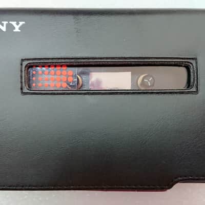 Sony WM-D6C Walkman Professional / Stereo Cassette-Corder - Perfect with the following original accessories: dedicated Sony ECM-909A Stereo Microphone & Electret Microphone Lavaliere - Perfect image 6