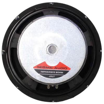 SEISMIC AUDIO - Pair of 10" Bass Guitar Raw WOOFERS Speaker Driver Replacements image 3