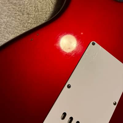 Fender American Vintage '62 Stratocaster 1990 - 2000 - Candy Apple Red image 10
